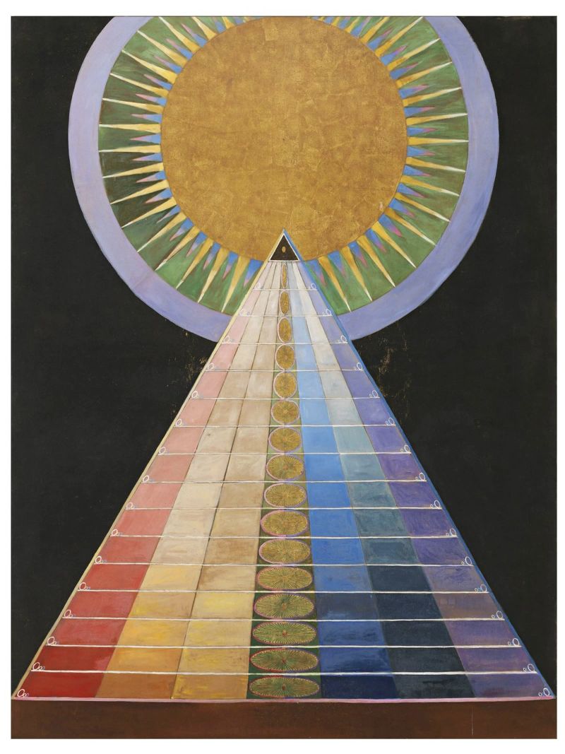 Hilma af Klint, Retable n° 1, Groupe X Retables hahnemühle de Venus Art
