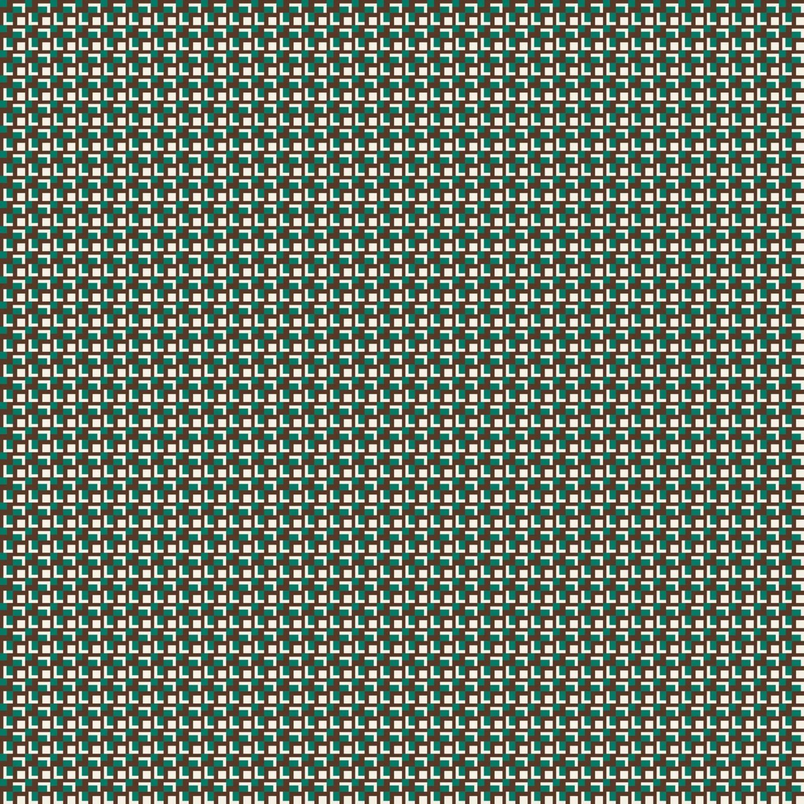 Interlocking grid pattern canvas by Little Dean