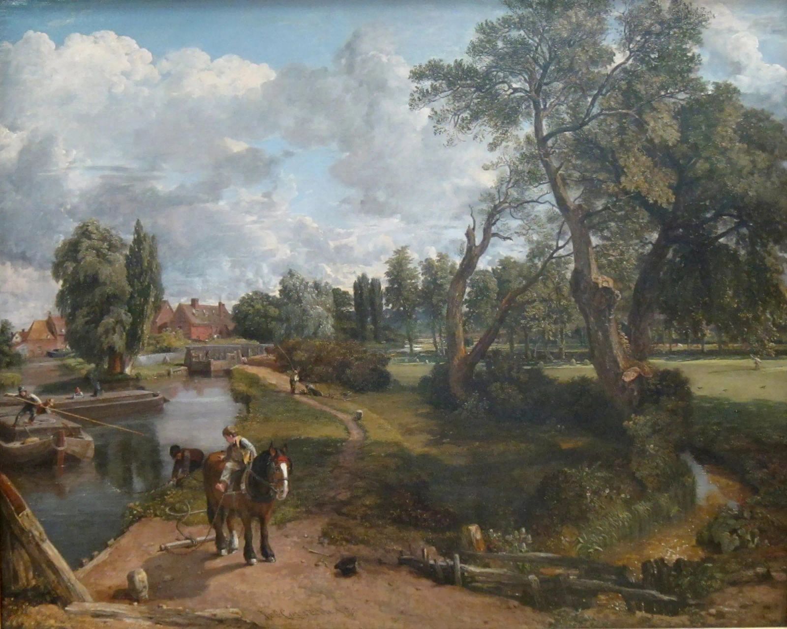 John Constable pellicola backlit da Brooke