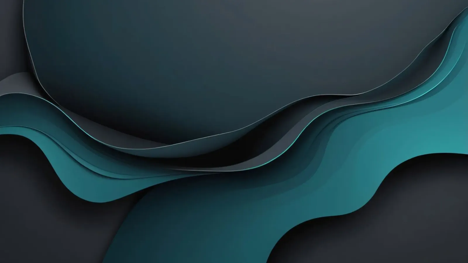 Elegant abstract wallpaper design with smooth curves canvas by DesignDoodle