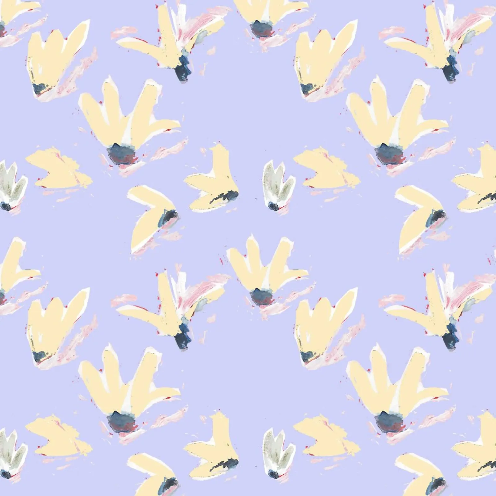 Blumen Flieder pellicola backlit da Miriam Dück Pattern Design & Art