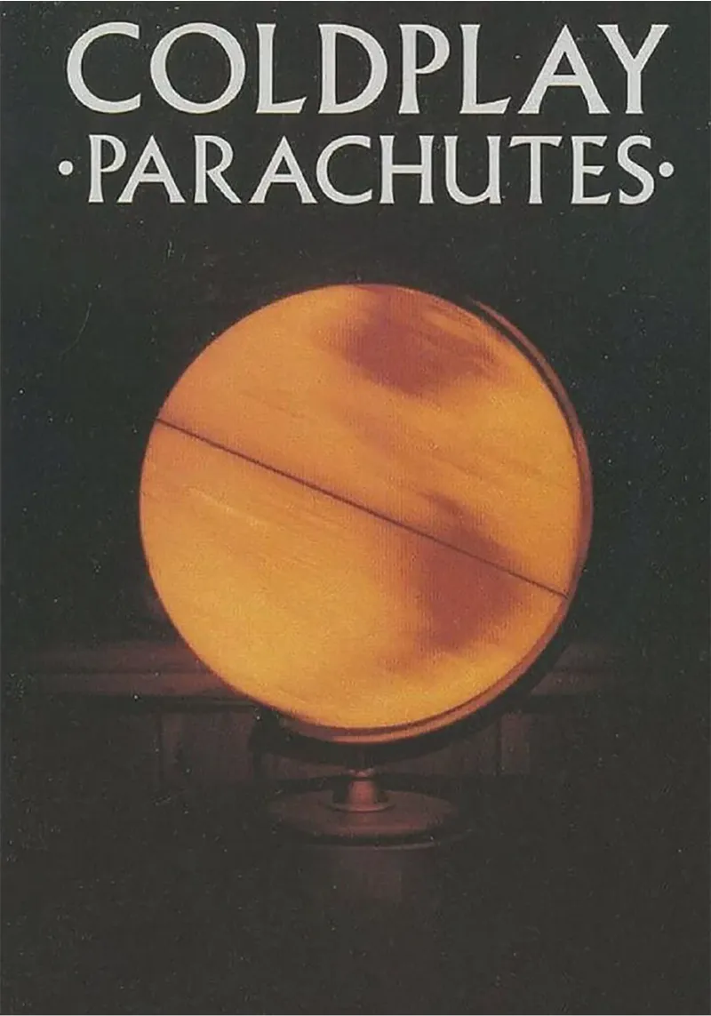 Parachutes – Coldplay poster da Attaboy Dsgn