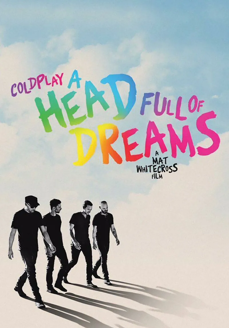 A Head Full of Dreams pellicola backlit da Attaboy Dsgn