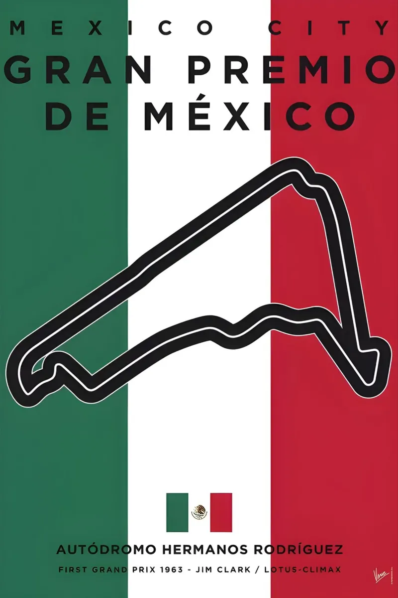 Mexico Grand Prix acrylic glass by AUTOSHOOT