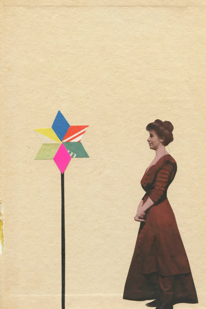 Ammirazione poster con telaio in plastica da Cassia Beck Collage