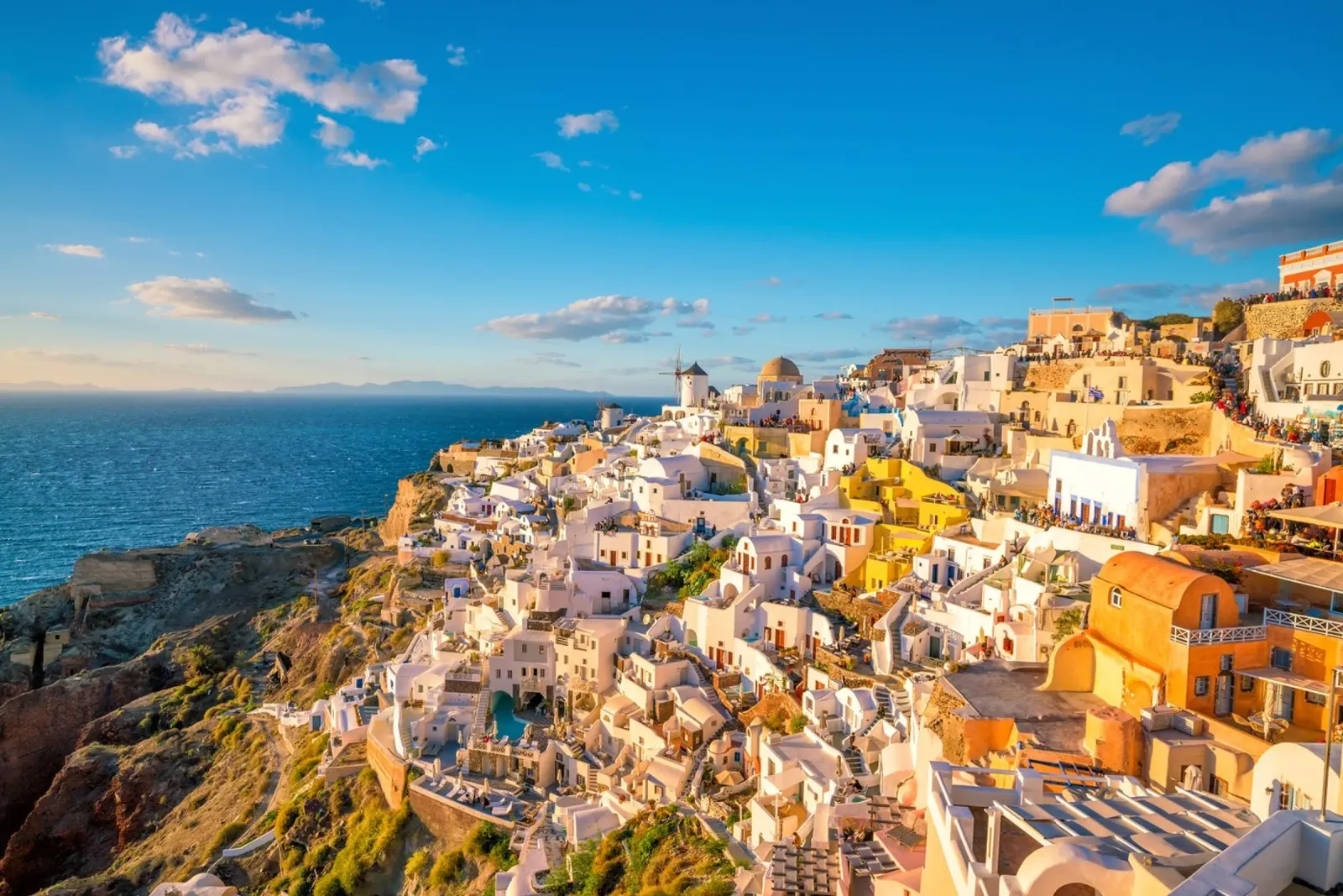 Santorini Glow plexiglass da PhotoVibe Decor