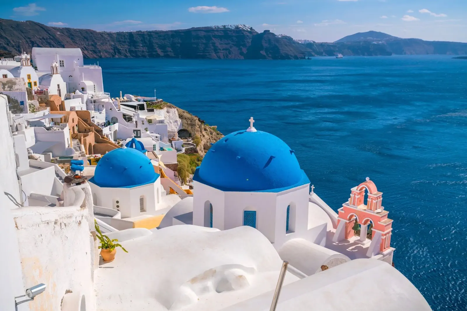 Santorini Glow plexiglass da PhotoVibe Decor