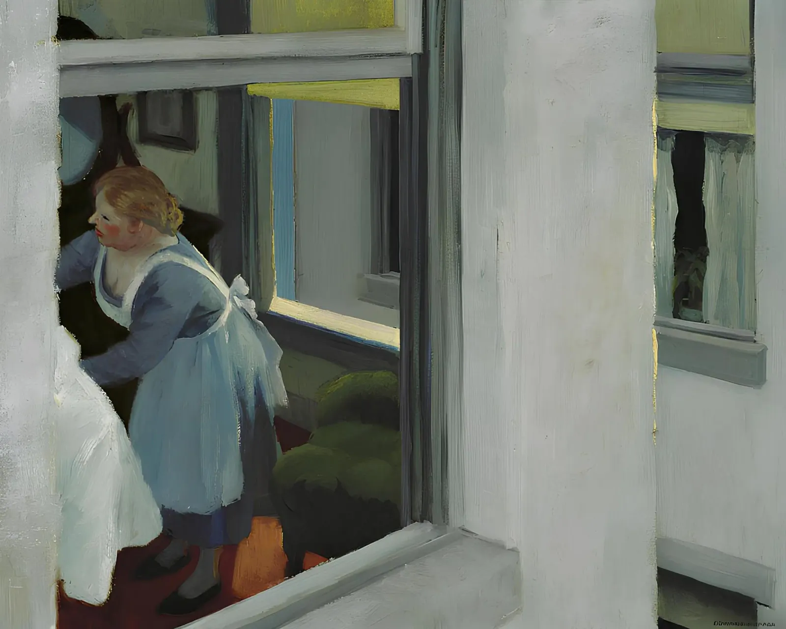 Le "case appartamento" di Hopper - Realismo e architettura urbana a NYC alluminio dibond da NorwesClub