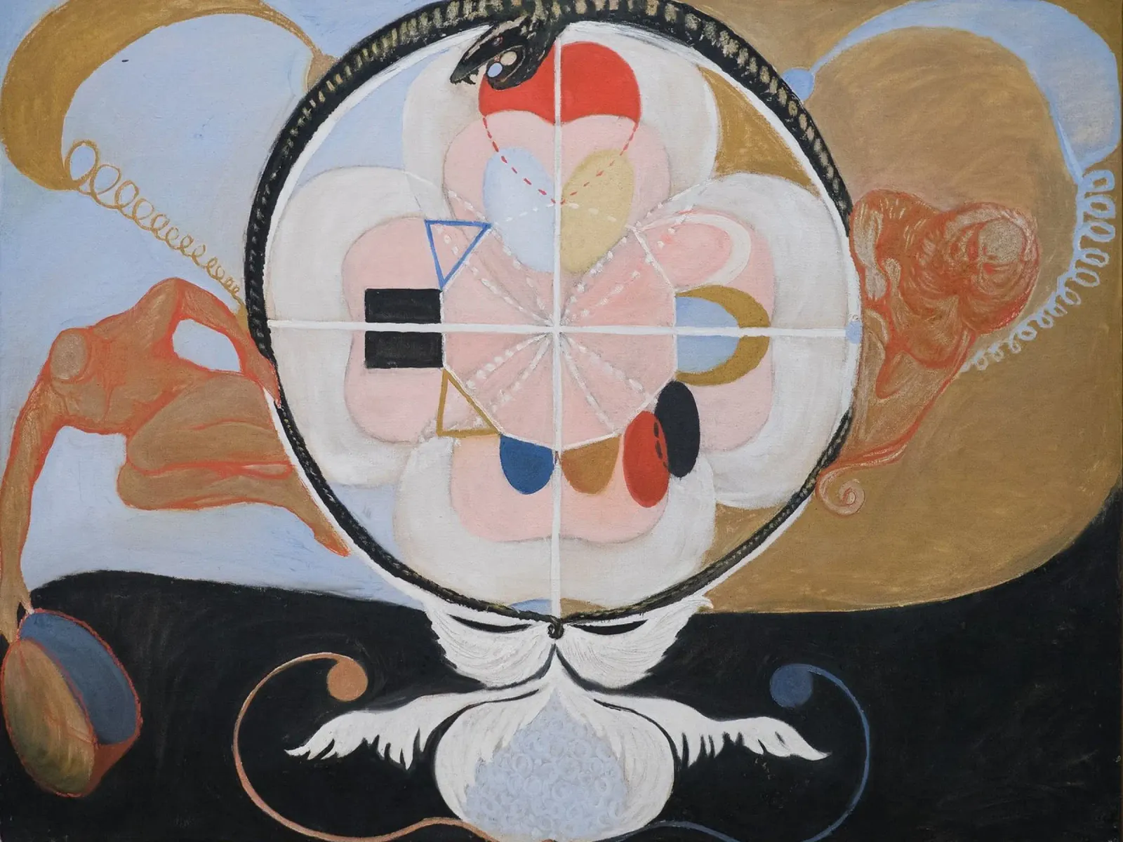 Hilma af Klint "Evolución" | Transformación mística abstracta metacrilato de NorwesClub