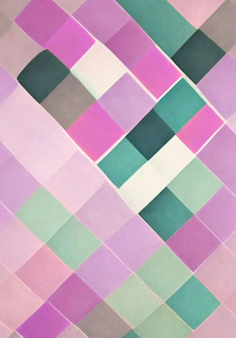 Op Art Illusie: Vasarely geïnspireerde geometrische abstracte print canvas van NorwesClub