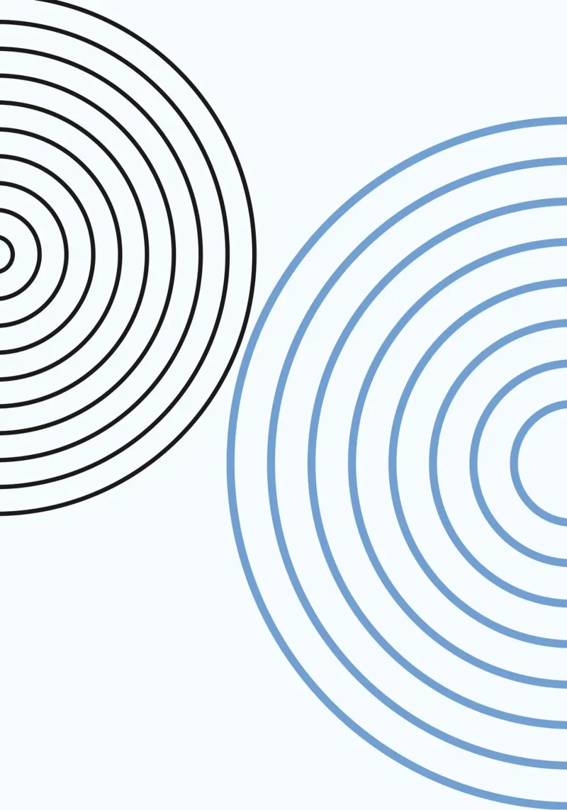 Minimalist Circles by Studio Form - Line Art Modern Print metacrilato de NorwesClub