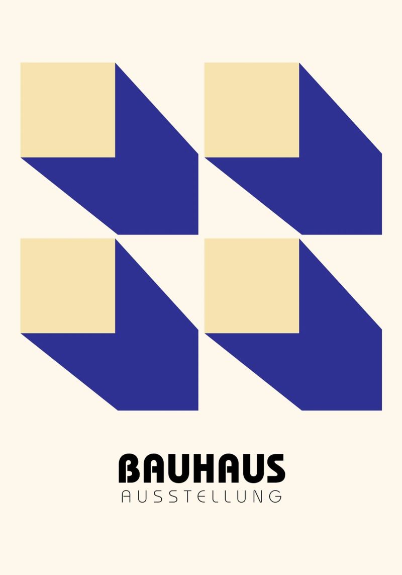 Strukturelles Abstraktes BW Geometrisches Muster Poster Leinwand von NorwesClub