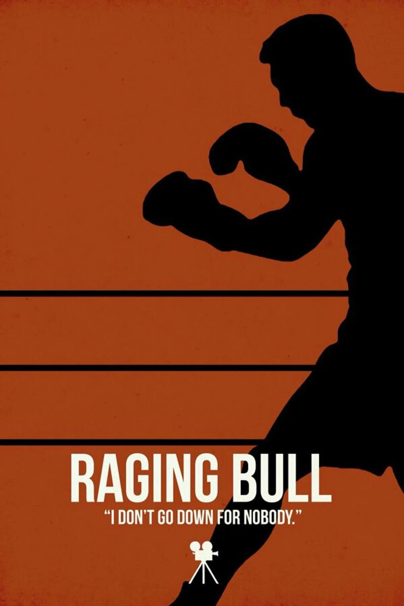 Raging Bull Poster von Naxart