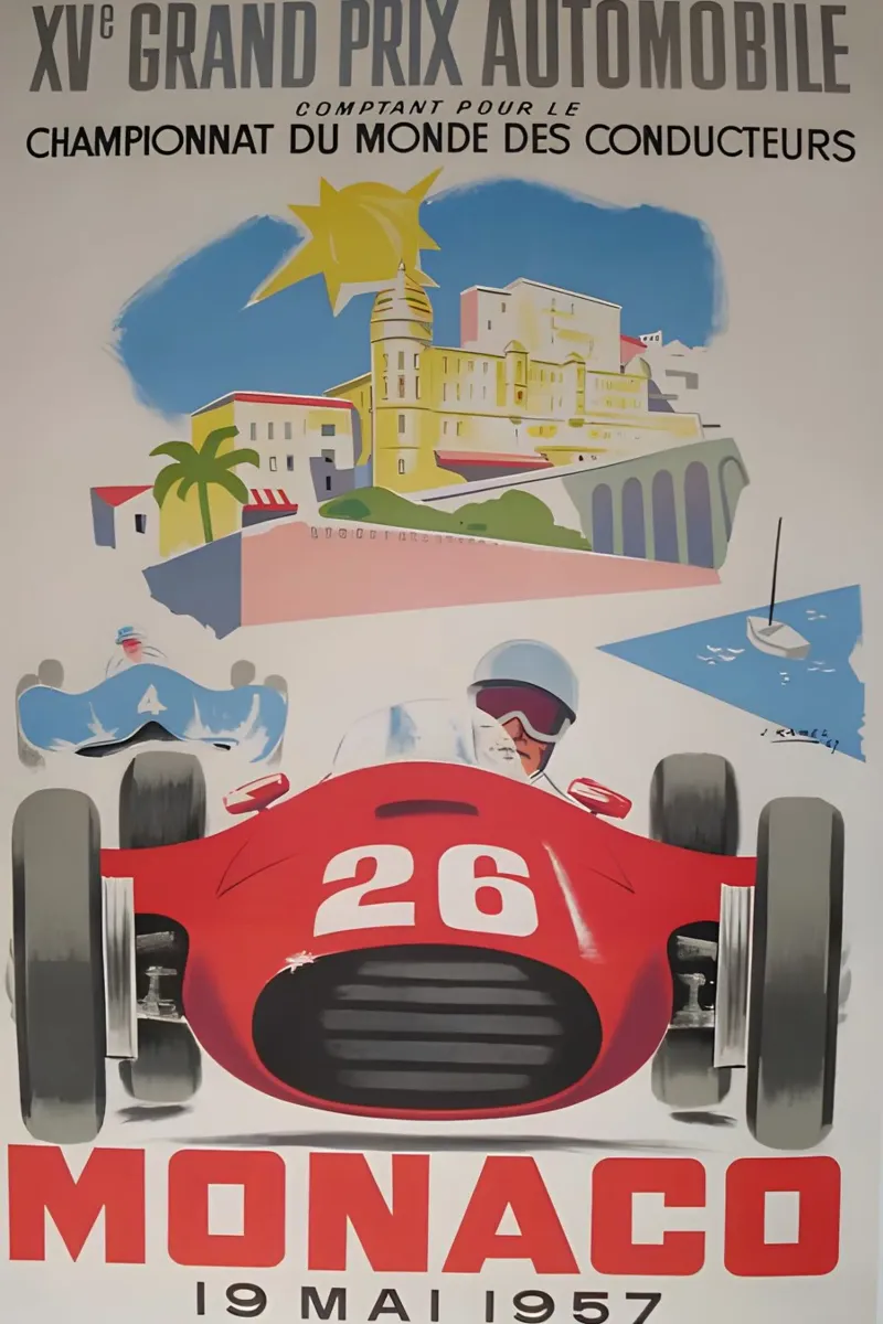 Campionato del Gran Premio automobilistico di Monaco pellicola backlit da AUTOSHOOT