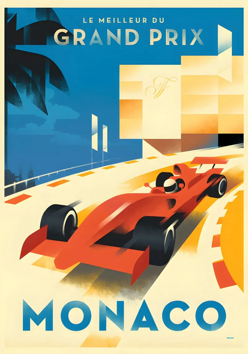 Gran Premio di Monaco pellicola backlit da AUTOSHOOT