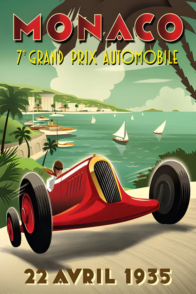 Gran Premio automobilistico di Monaco pellicola backlit da AUTOSHOOT