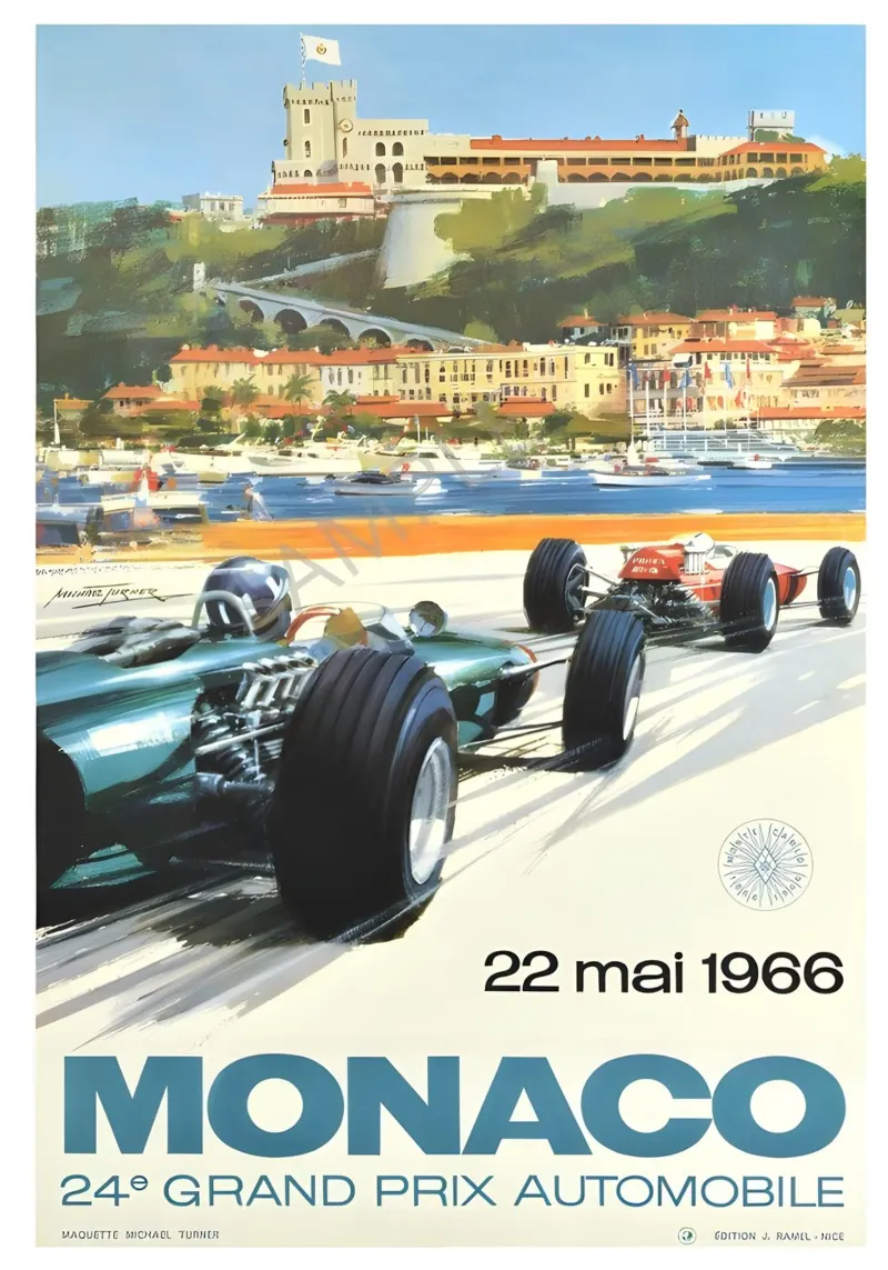 Grand Prix Automobile maggio 1966 pellicola backlit da AUTOSHOOT
