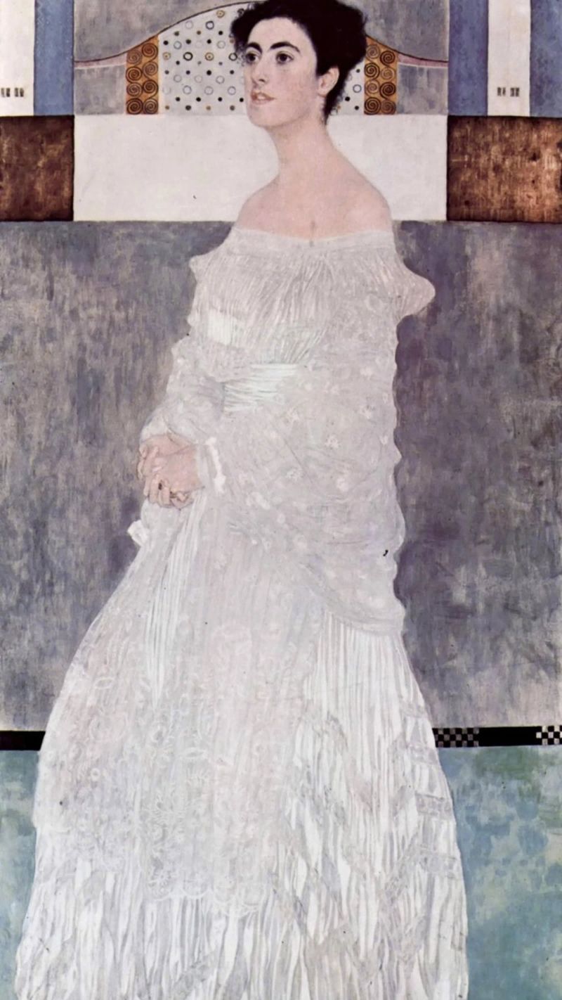 Porträt von Margarete Klimt Poster von venbeshop