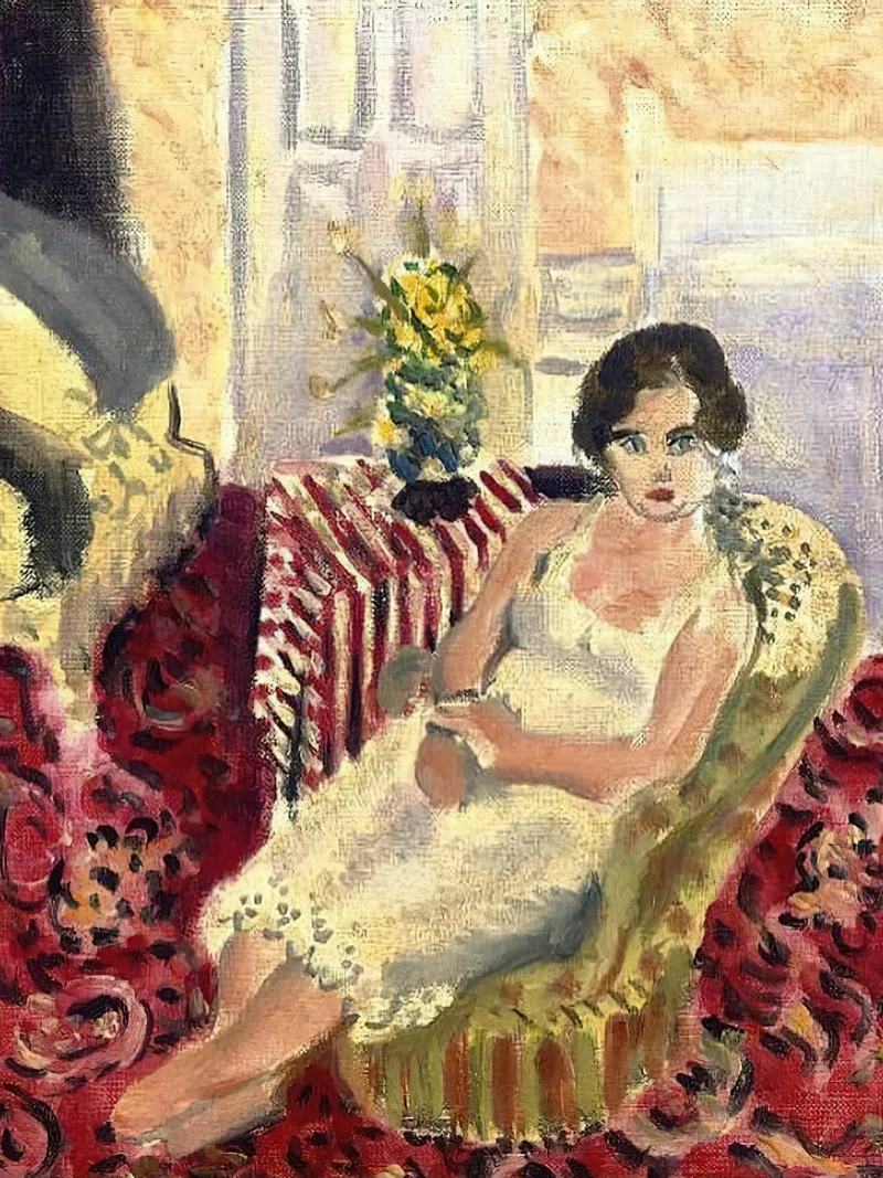Henri Matisse Ragazze in fiore pellicola backlit da Spencer Farrell2