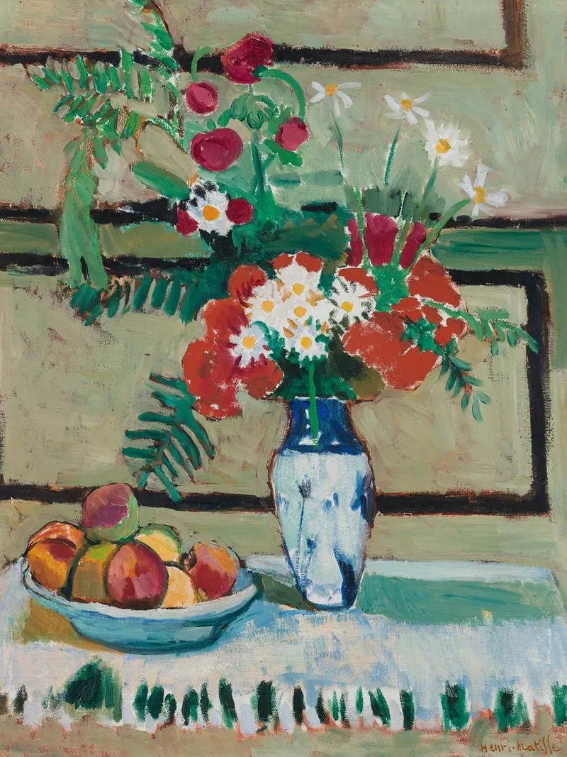 Henri Matisse Fiori e frutta 1909 pellicola backlit da Spencer Farrell2