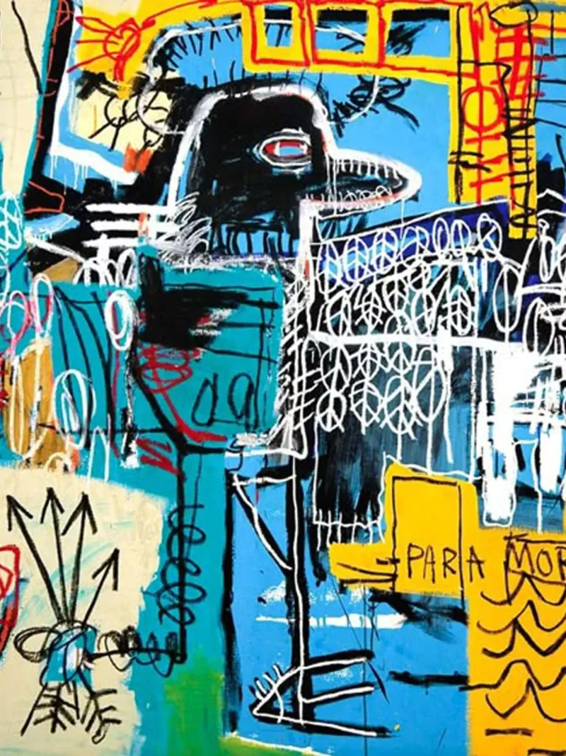 Uccello sul denaro (Jean-Michel Basquiat) pellicola backlit da tommieweimann