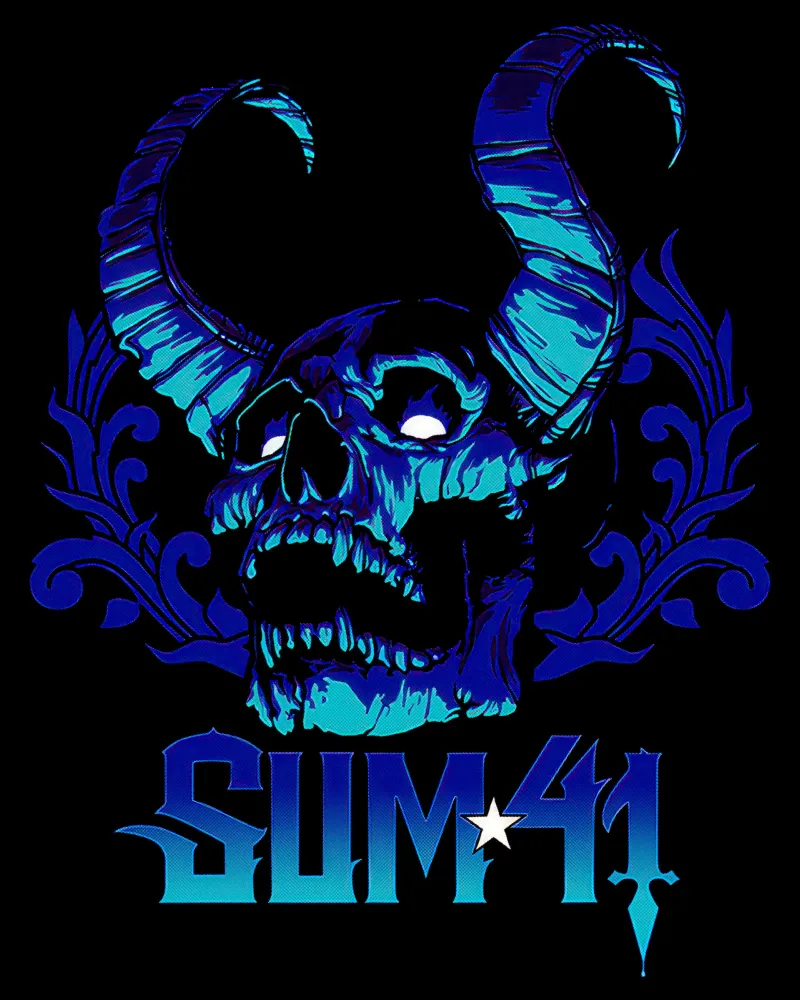 Sum 41 Blue Itin pellicola backlit da lindacleveland