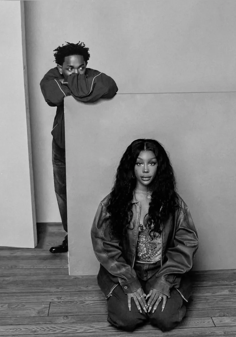 SZA & Kendrick Lamar carta hahnemühle da Attaboy Dsgn