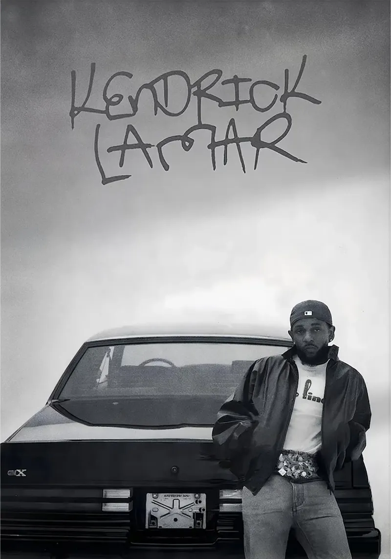 GNX Kendrick Lamar poster da Attaboy Dsgn