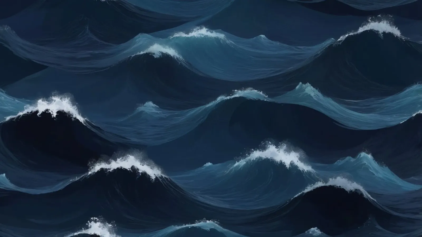 Dynamic blue waves create an abstract background suitable poster by DesignDoodle