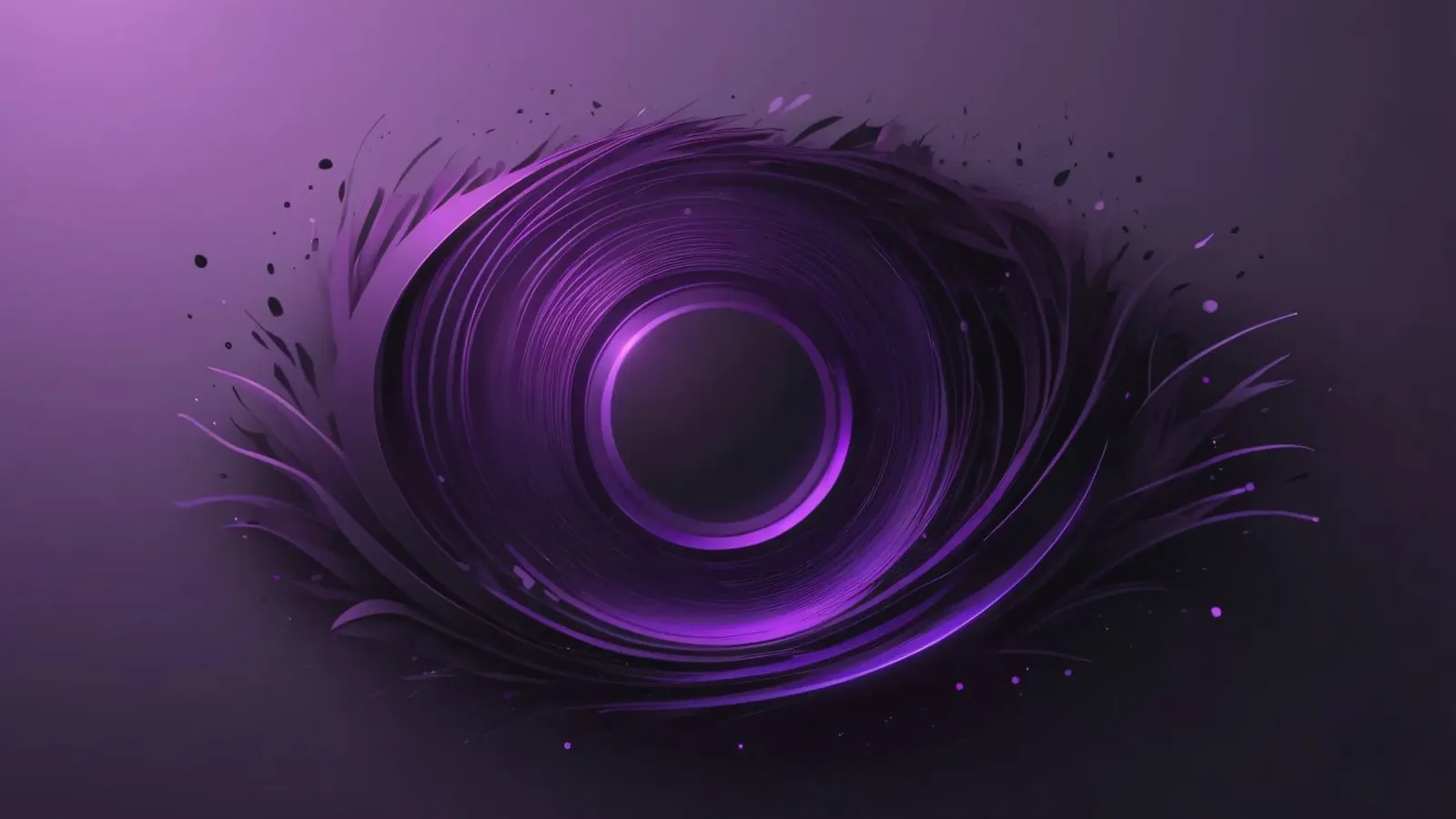 Abstract purple wallpaper creating a smooth swirling art canvas by DesignDoodle