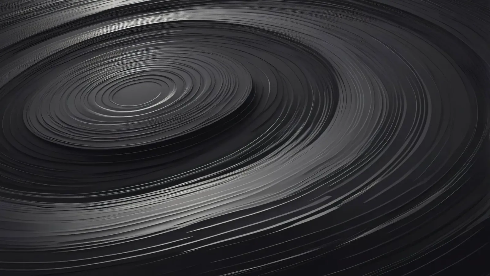 Swirling black abstract background with smooth lines backlit film by DesignDoodle