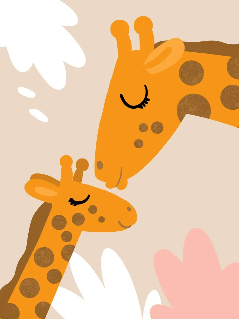 Amore per la giraffa 1 plexiglass da Julia Reyelt