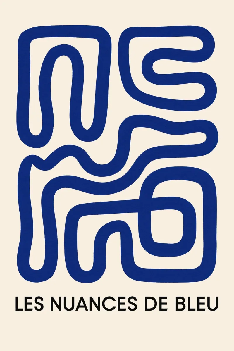Nuances De Bleu poster da treechild