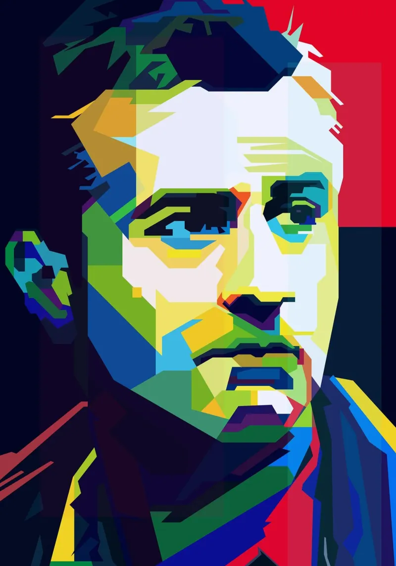 Robert De Niro Movie Actor WPAP Trending Now hahnemühle by Artkreator