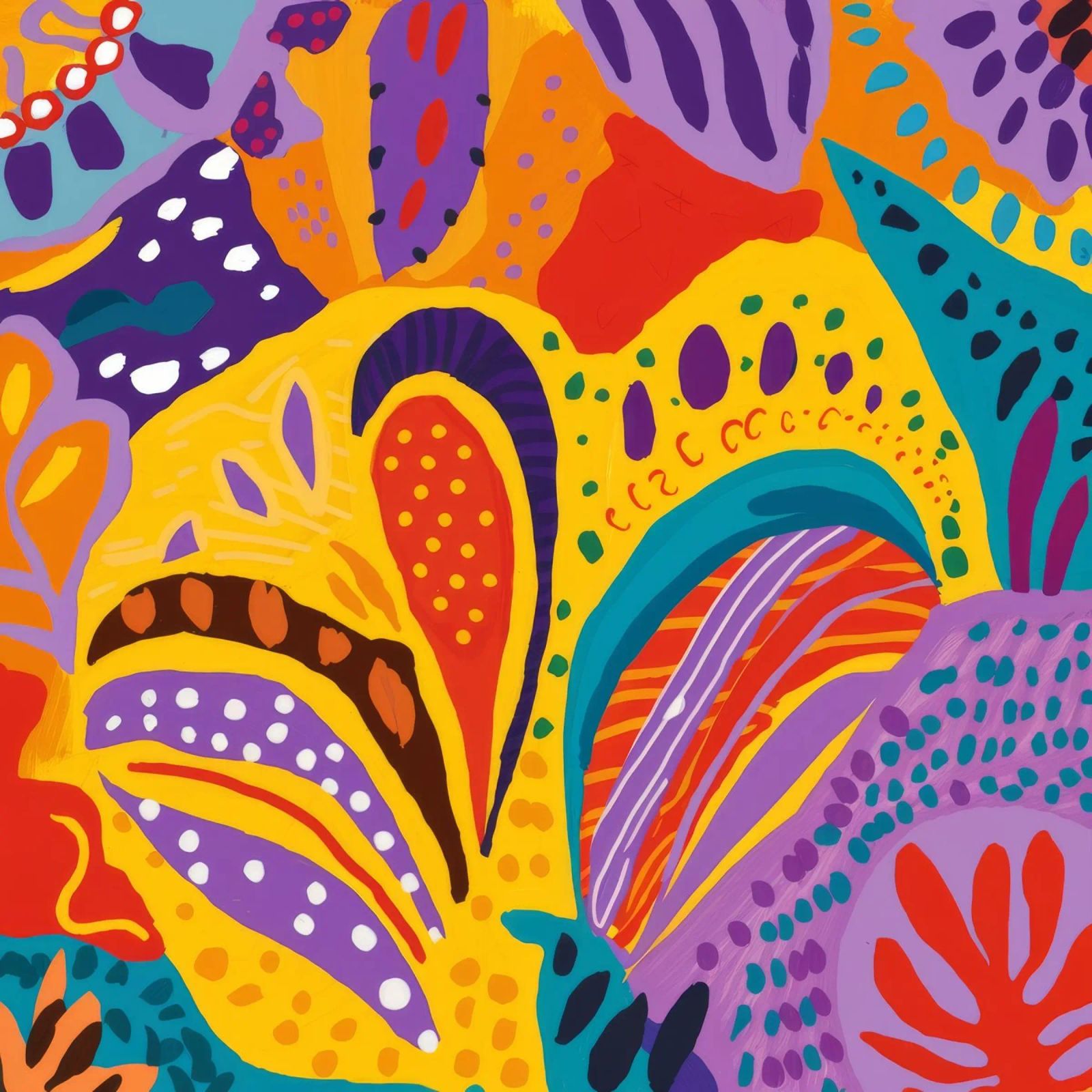 Paradise Flame Bloom poster de Zep Layers