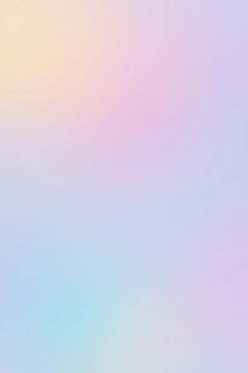 Rêve iridescente - Tonalità pastello di blu, rosa e beige poster con telaio in plastica da studiofox