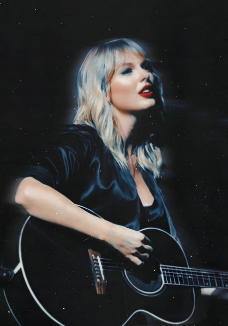 Taylor Swift pellicola backlit da Low poly art