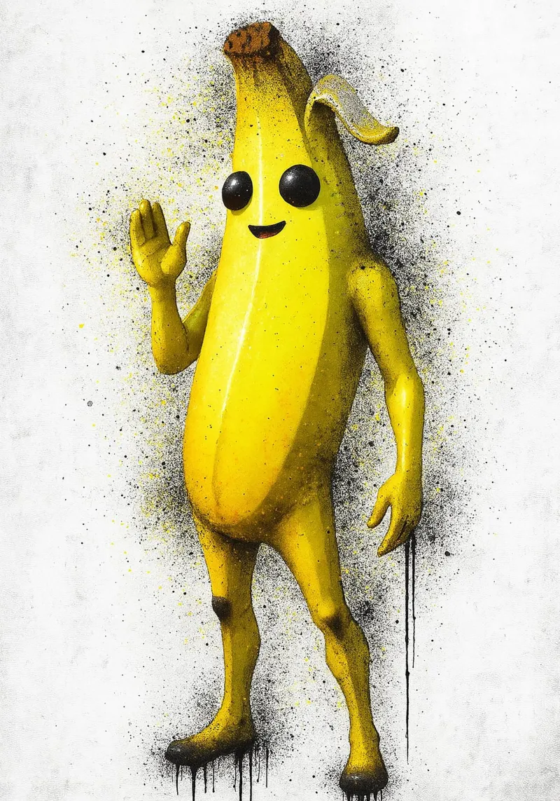 Banana pellicola backlit da FreeArtStudio