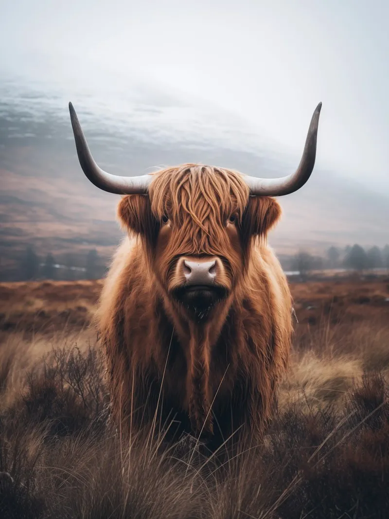Highlander scozzese pellicola backlit da Imagine