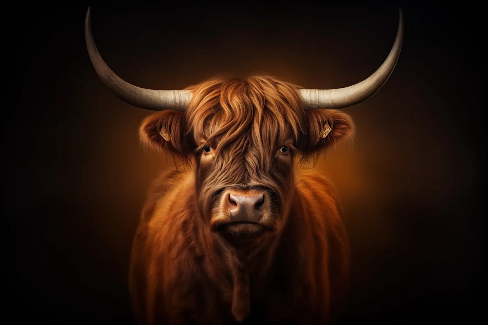 Highlander scozzese pellicola backlit da Imagine