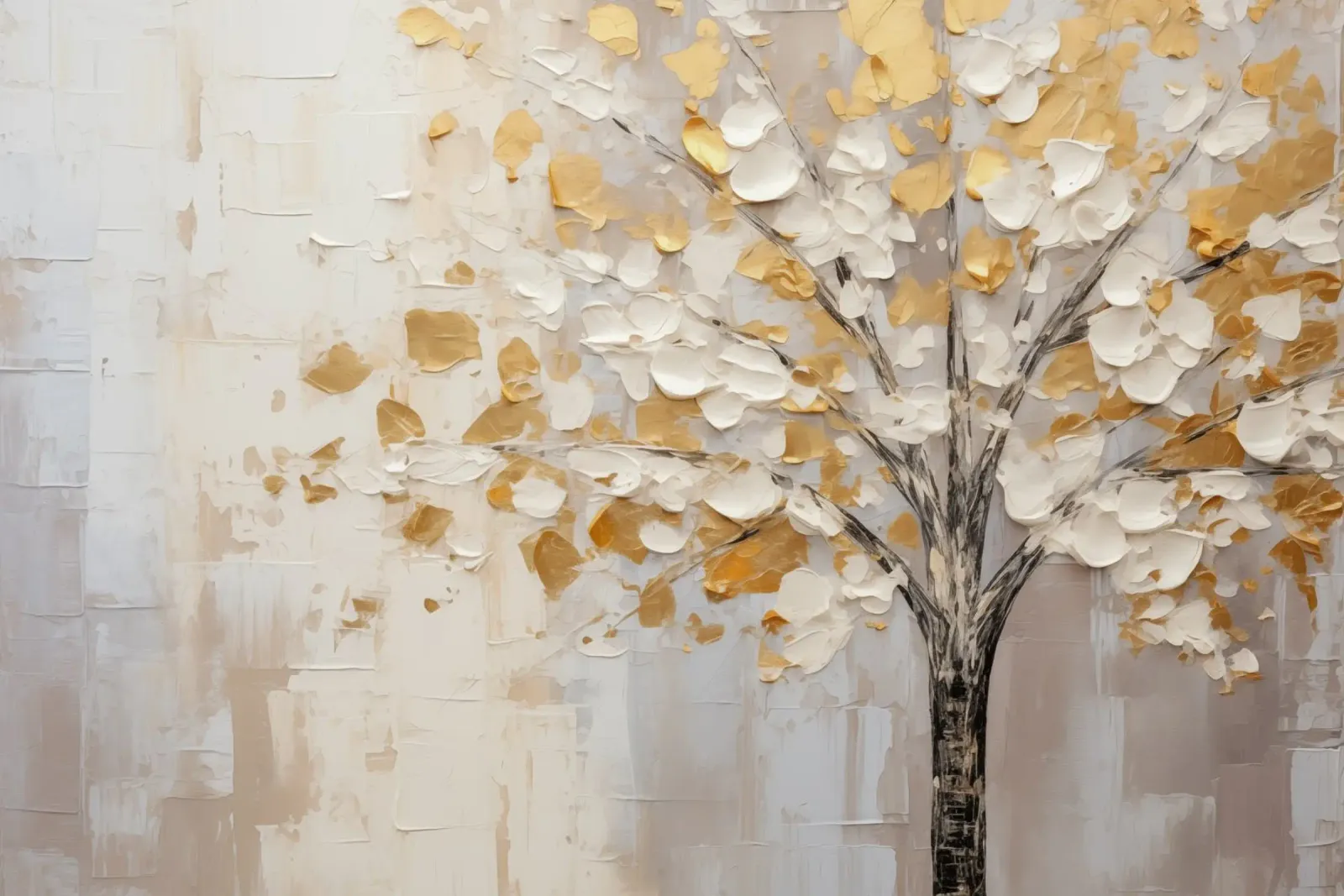 L'albero d'oro alluminio dibond da Imagine