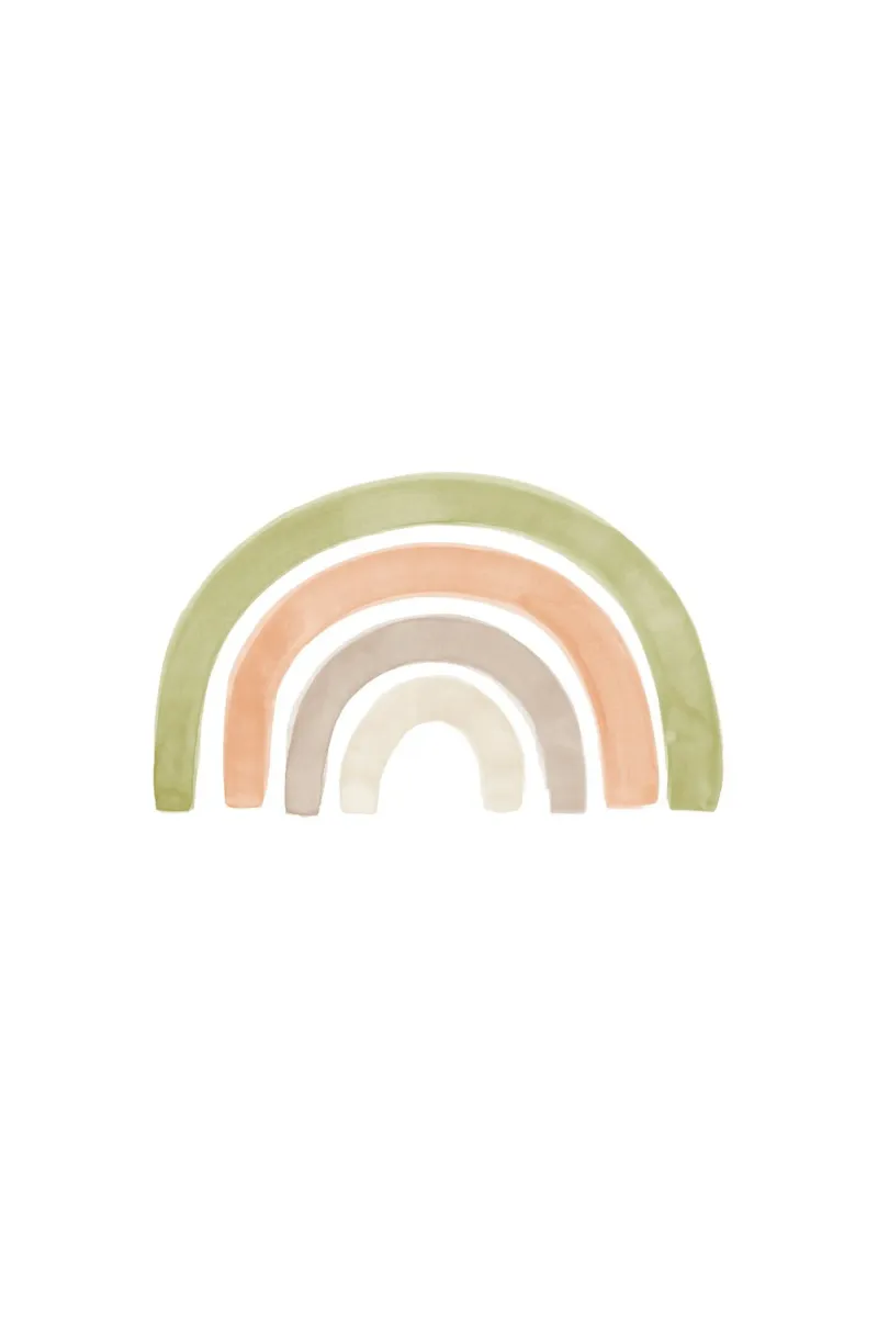 Erdtöne Regenbogen Hahnemühle von NouveauPrints