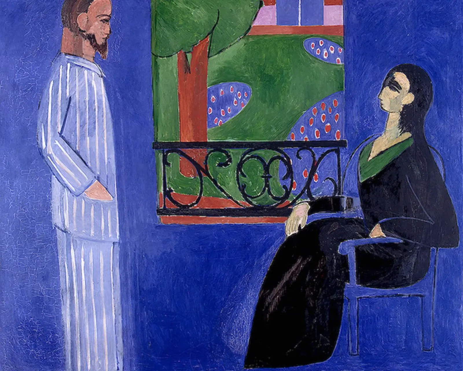 Matisse La conversazione, 1909 pellicola backlit da MinaHome