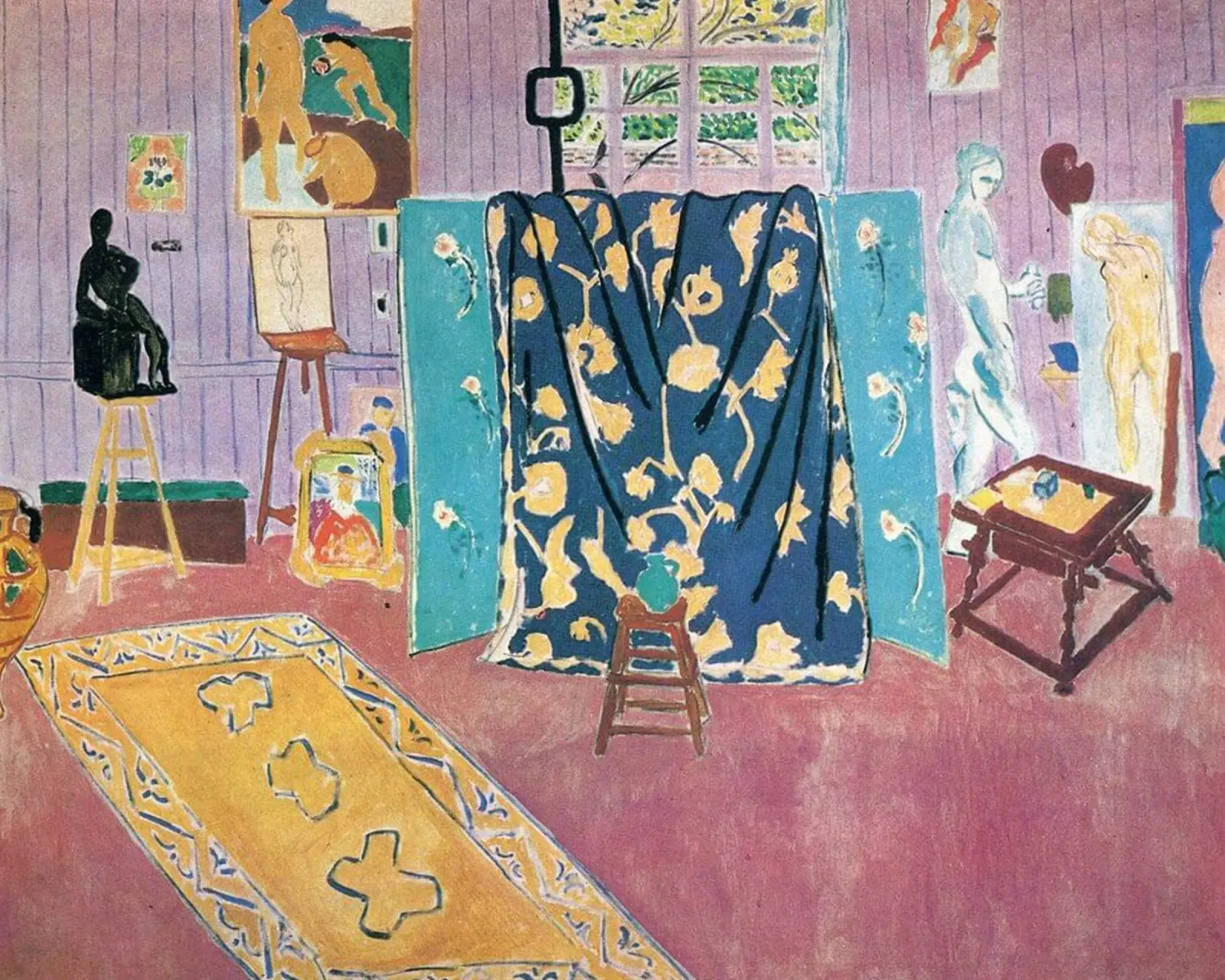 The Pink Studio, 1911 Matisse pannello forex da MinaHome