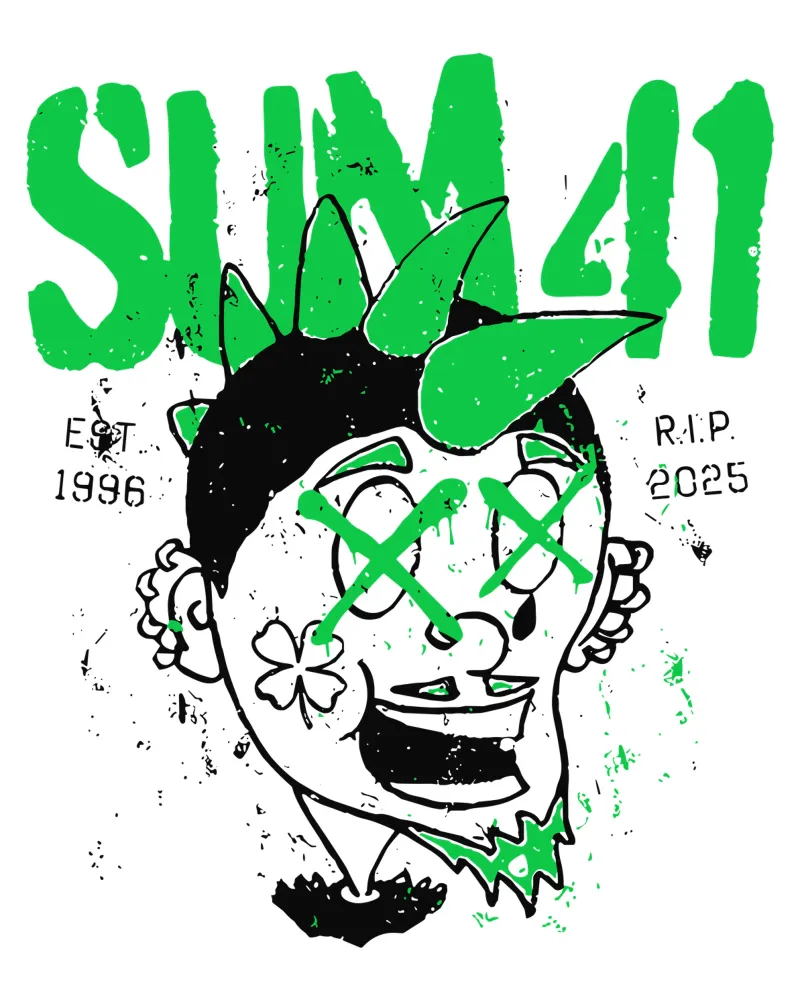 Sum 41 St. Patrick's Day plexiglass da lindacleveland