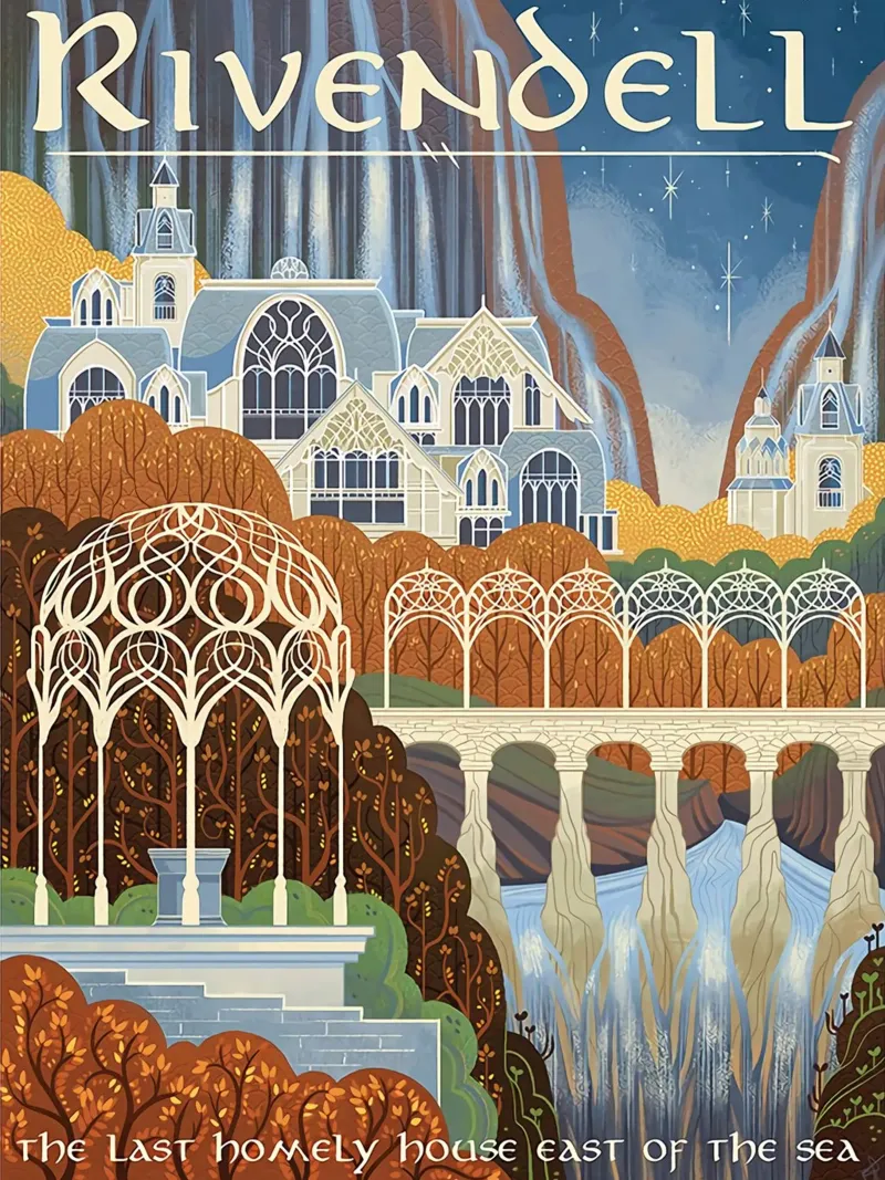 Rivendell L'ultima casa accogliente a est del mare poster da Junkie Movie