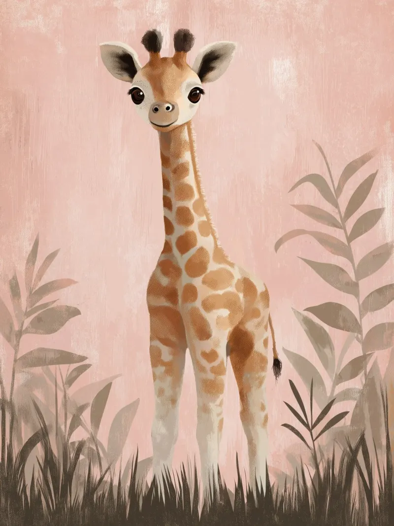 Asilo nido per giraffe plexiglass da Imagine