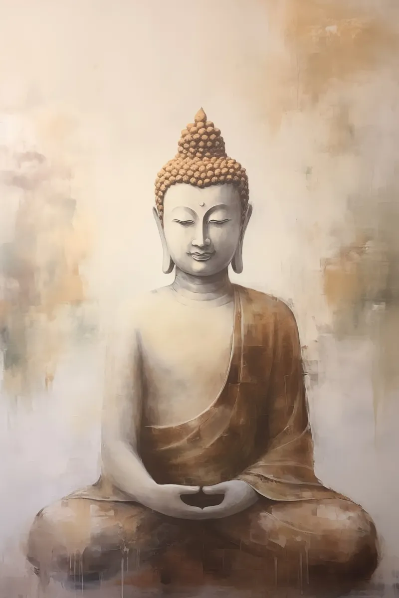 Buddha pellicola backlit da Imagine