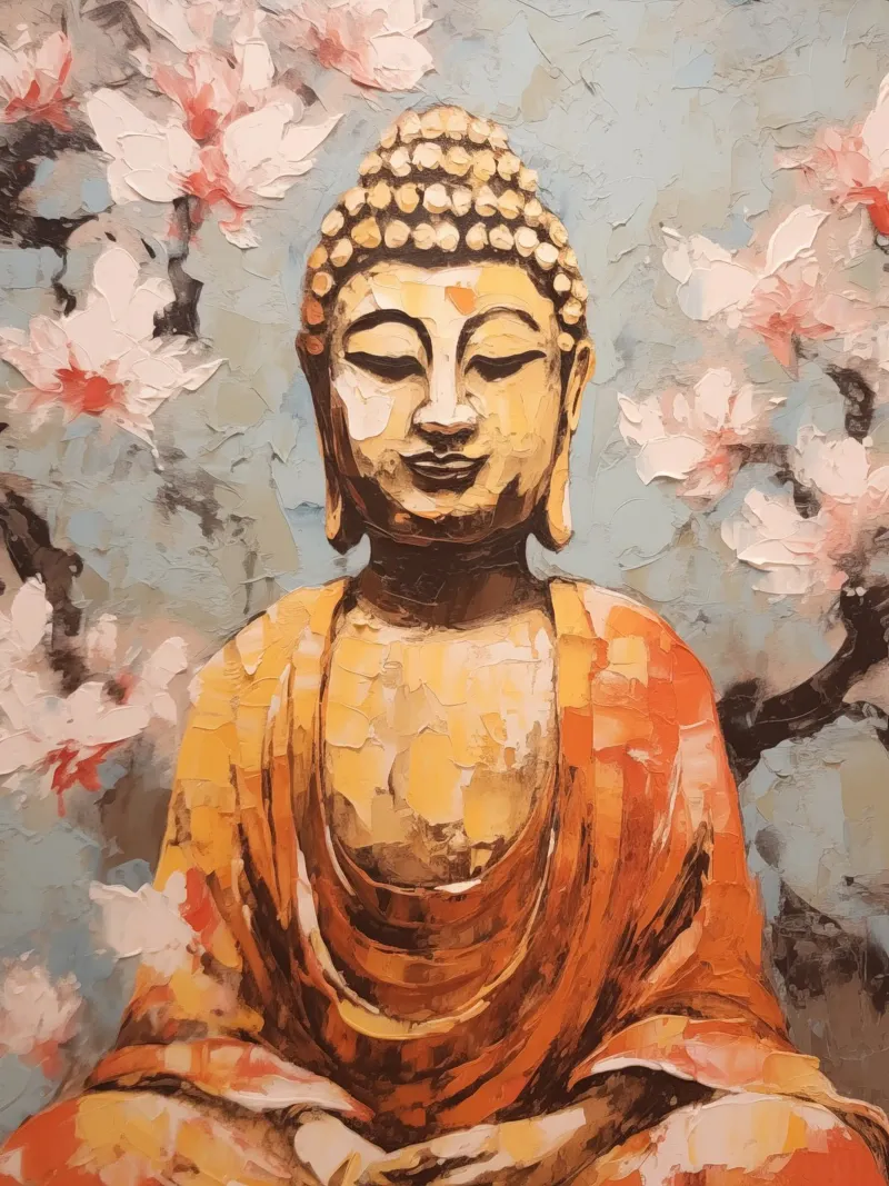 Buddha pellicola backlit da Imagine