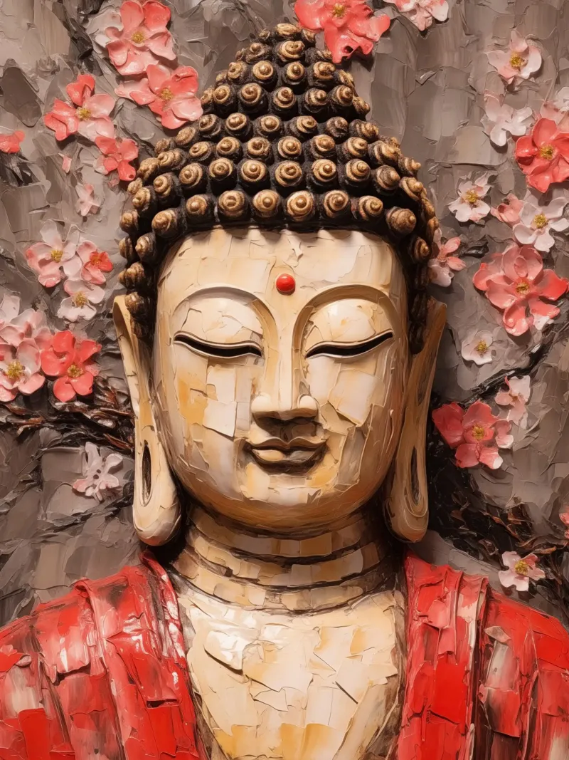 Buddha pellicola backlit da Imagine